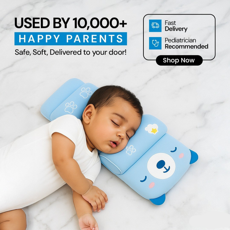 Cradle Care - Baby Head support Pillow